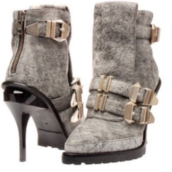 ALEXANDER WANG Hannes Leather Boots - Picture 10 of 11